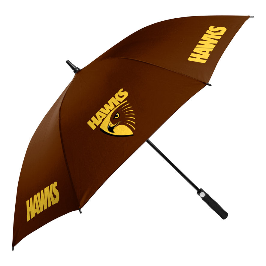 AFL Hawthorn Hawks Golf Umbrella - High Quality Large