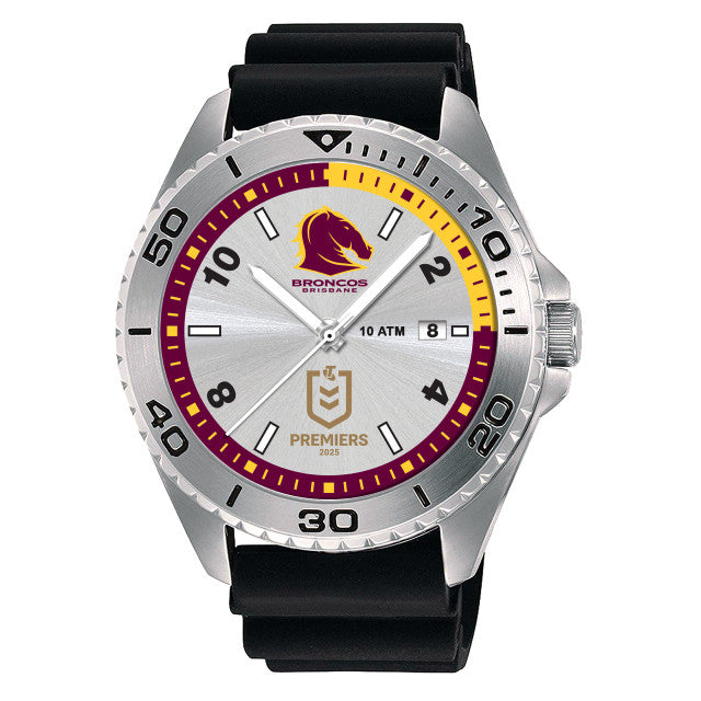 Official NRL 2025 Premiers Brisbane Broncos Try Series Watch - Limited Edition
