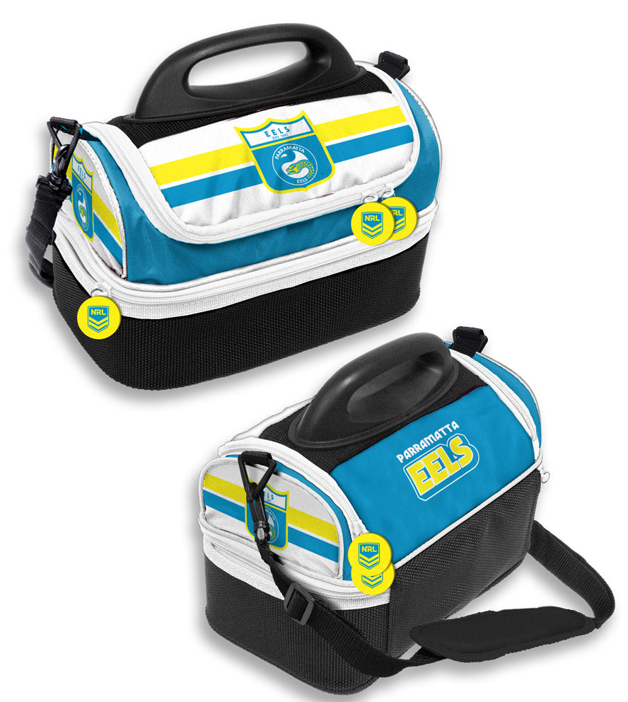 NRL Parramatta Eels Retro Dome Cooler Bag - Insulated Lunch Box Work School
