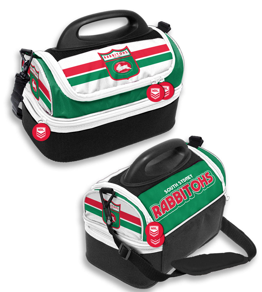 NRL South Sydney Rabbitohs Retro Dome Cooler Bag Insulated Lunch Box Work School
