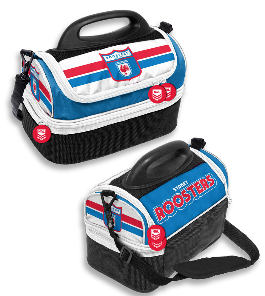 NRL Sydney Roosters Retro Dome Cooler Bag - Insulated Lunch Box Work School