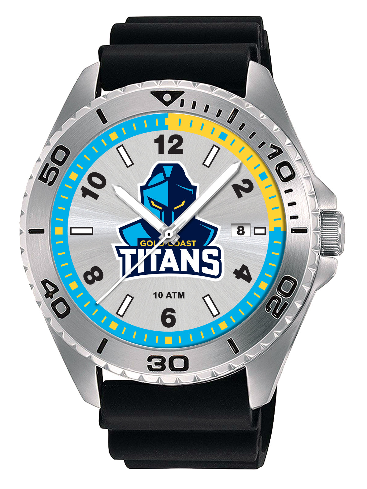 Official NRL Gold Coast Titans Watch - Try Series - Complete with Gift Box