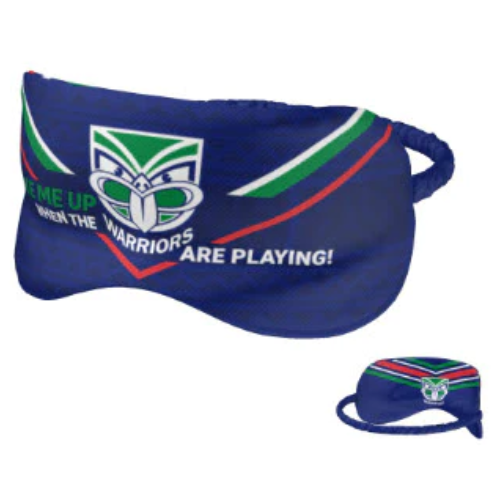 NRL New Zealand Warriors Sleep Mask - Double Sided - Official NRL Product