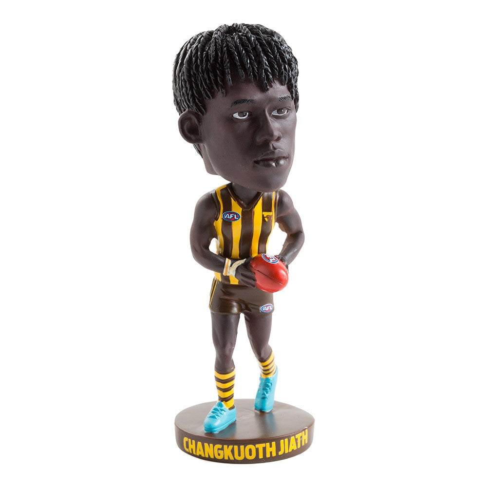 AFL Hawthorn Hawks CHANGKUOTH JIATH Bobblehead Collectable 18cm tall Statue Gift