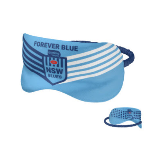 NRL NSW Blues Origin Sleep Mask - Double Sided - Official NRL Product
