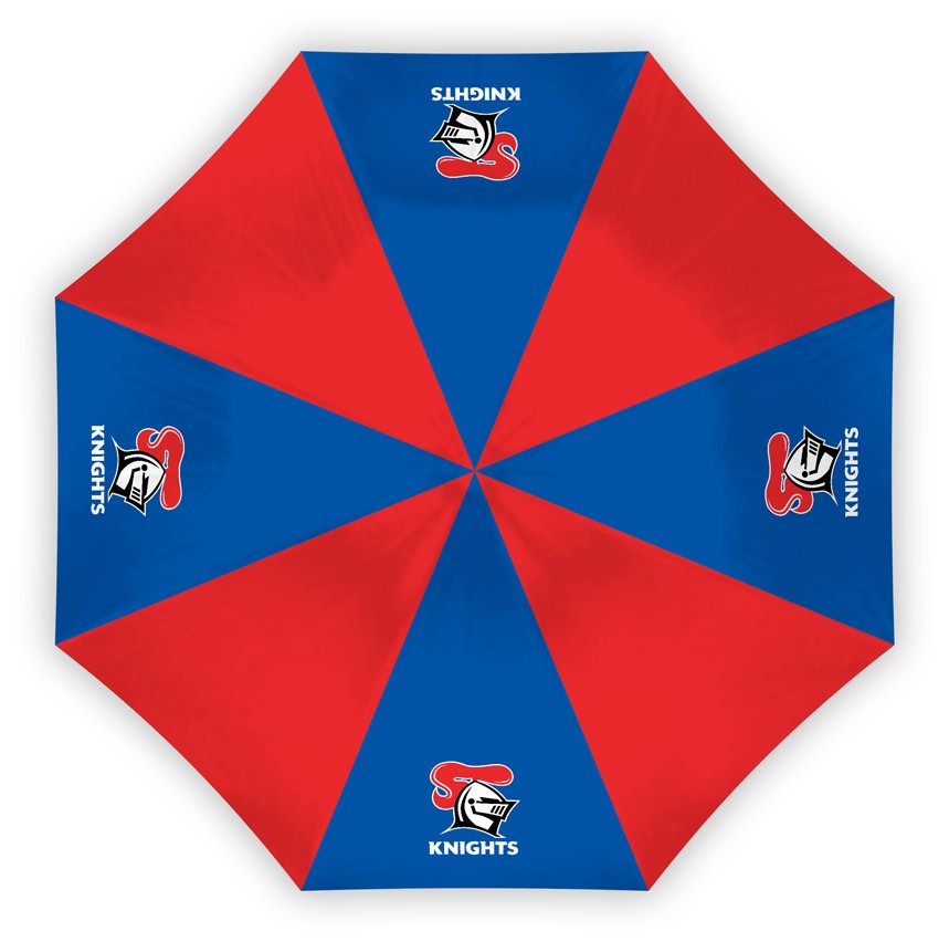 NRL Newcastle Knights Compact Umbrella - Glovebox Suitable