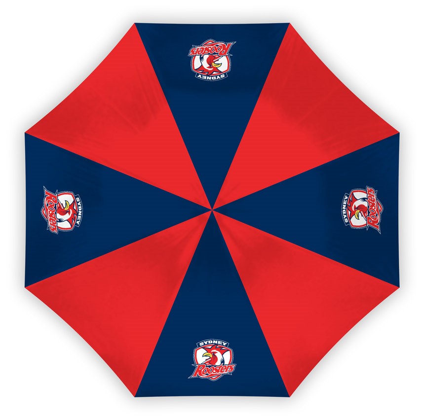 NRL Sydney Roosters Compact Umbrella - Glovebox Suitable