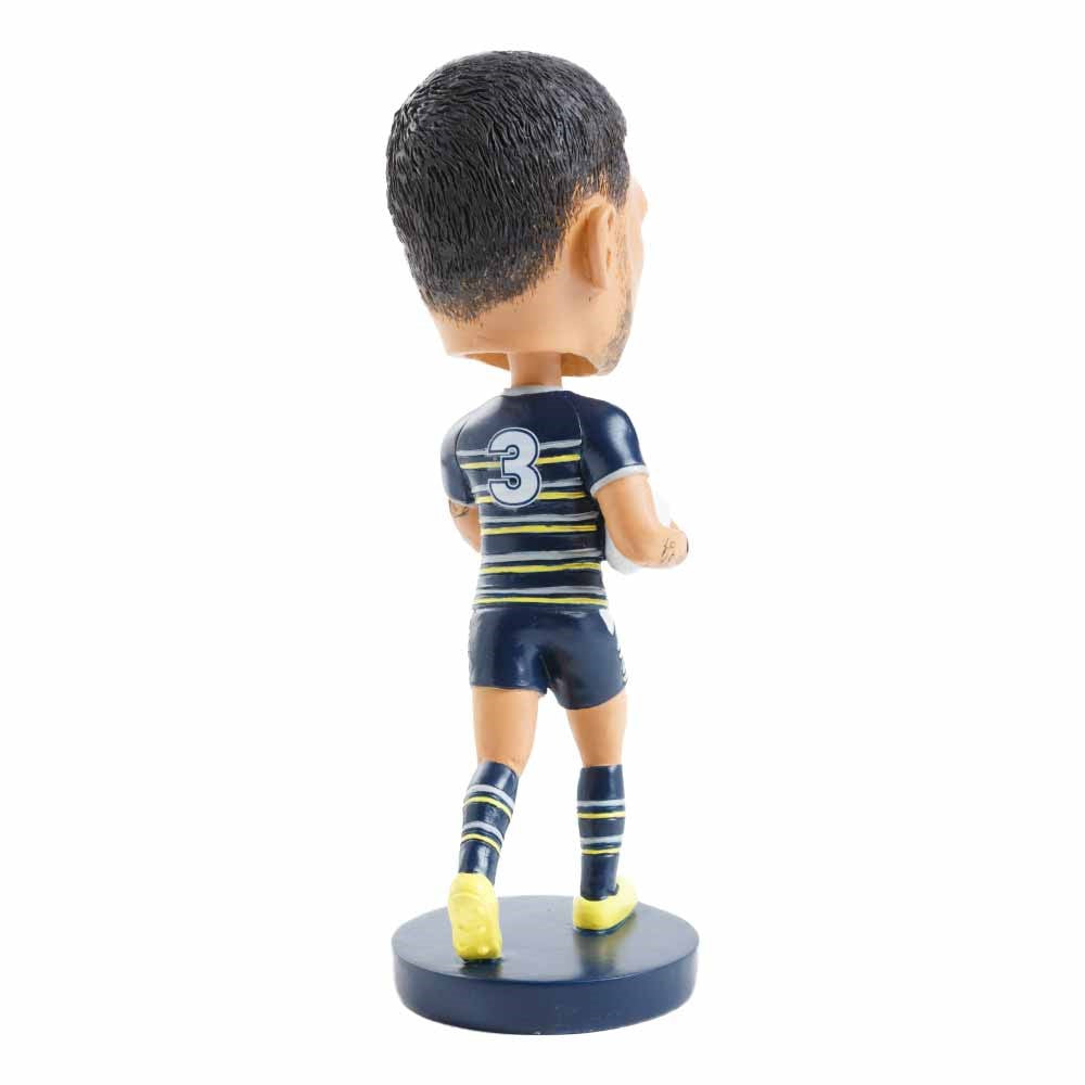 NRL North QLD Cowboys VALENTINE HOLMES Bobblehead Collectable 18cm tall statue