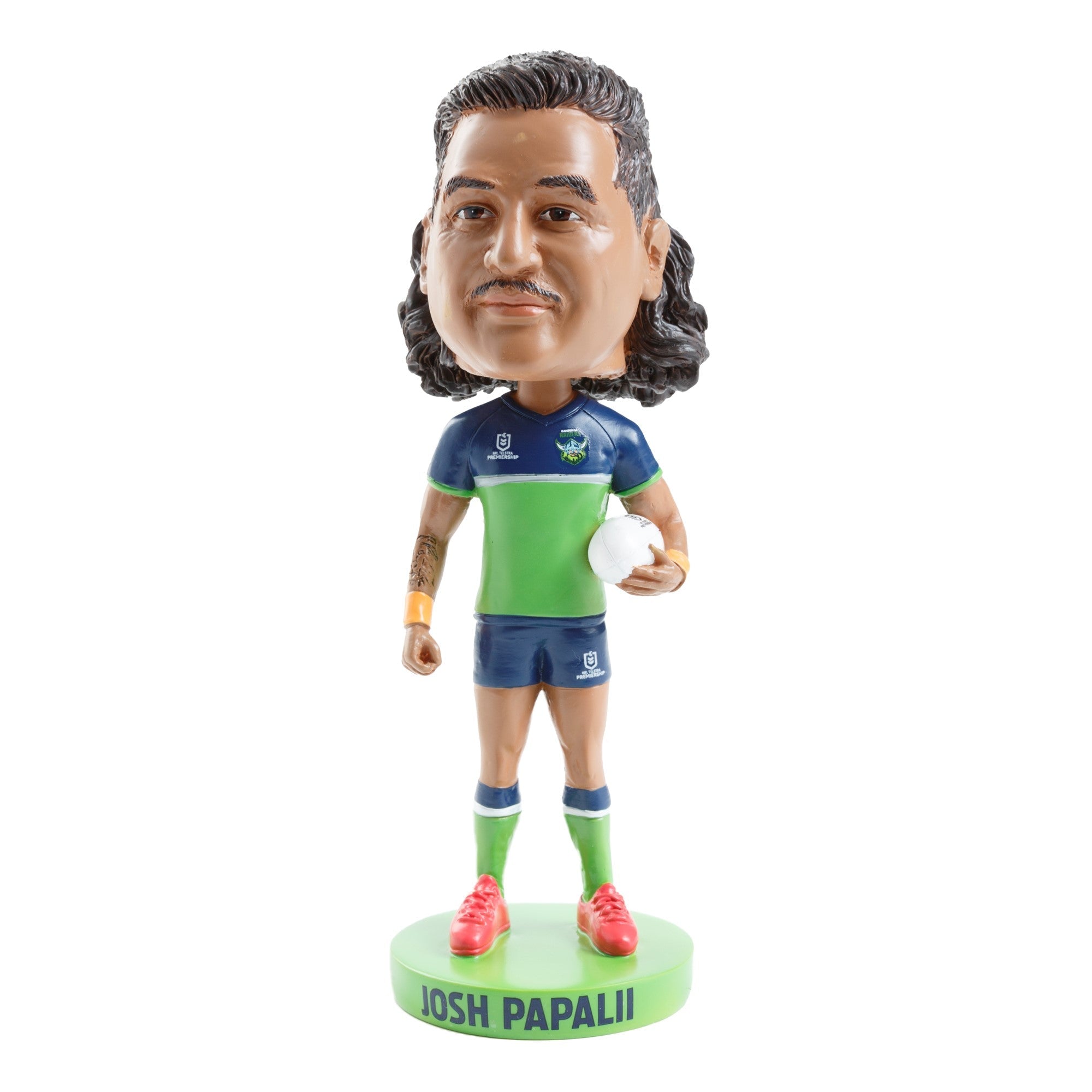 NRL Canberra Raiders JOSH PAPALII Bobblehead Collectable 18cm tall Statue Gift