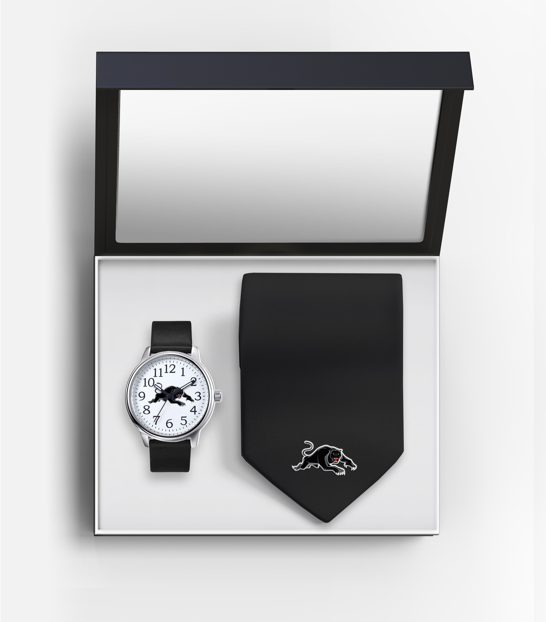NRL Penrith Panthers Watch & Tie Gift Set