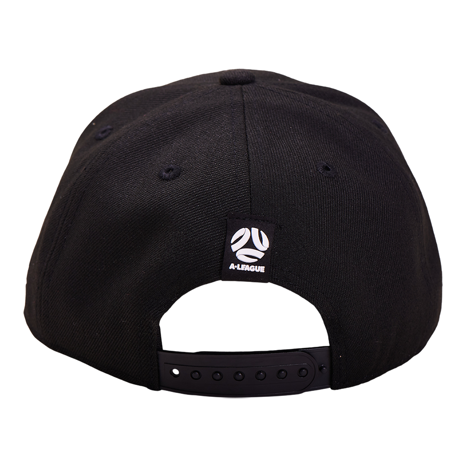 A-League Western Sydney Wanderers Adjustable Cap - Fan Ink Curved Essential Cap