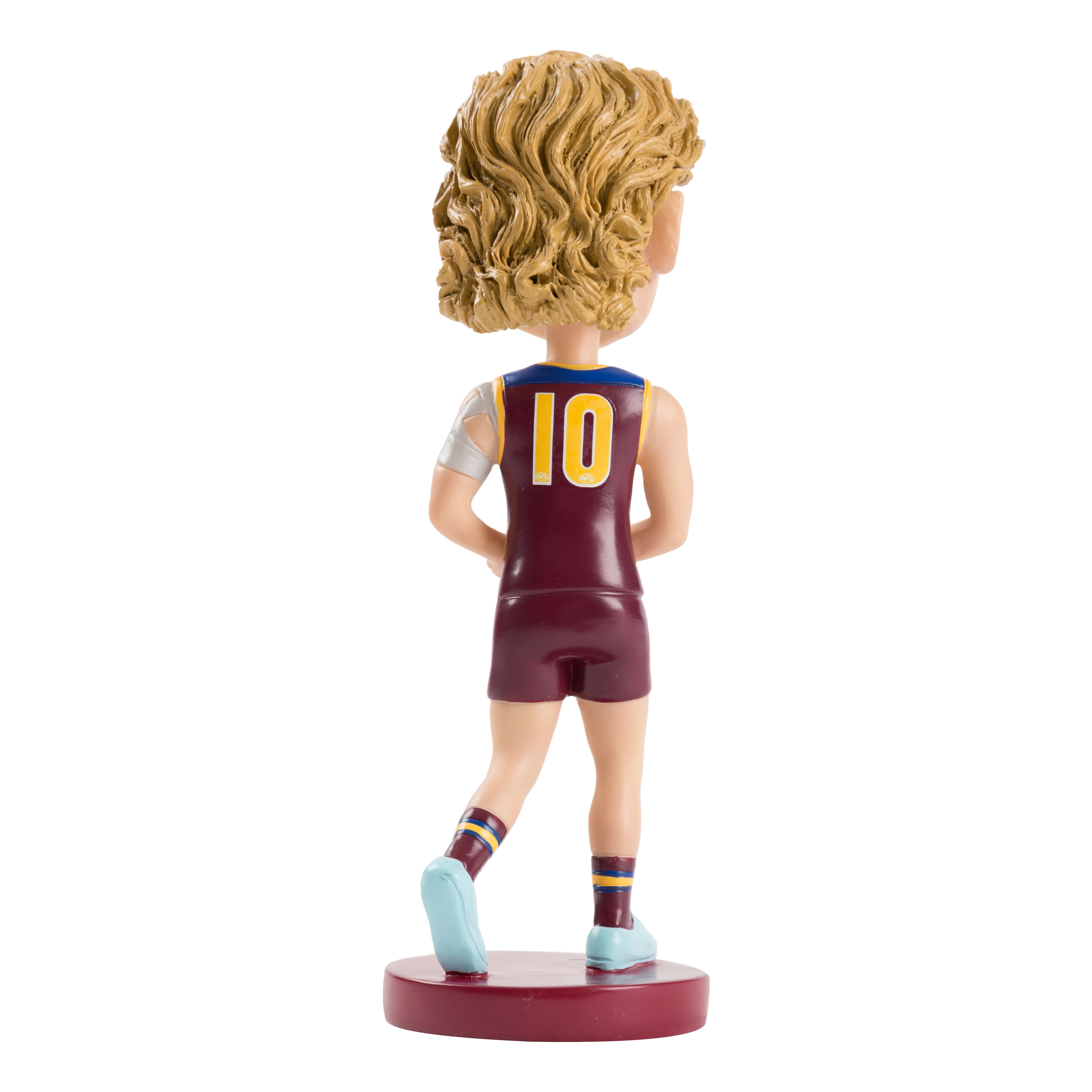 AFL Brisbane Lions LEVI ASHCROFT Bobblehead Collectable 18cm tall Statue