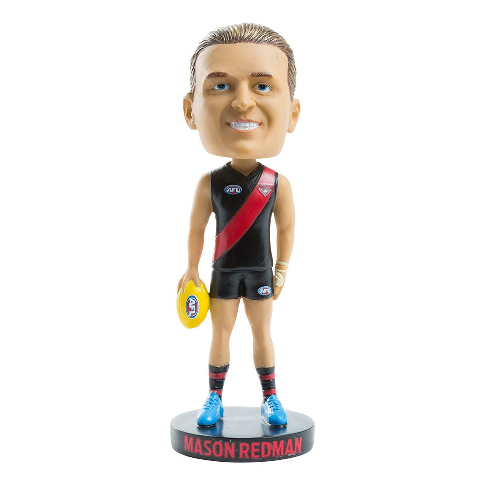 AFL Essendon Bombers MASON REDMAN Bobblehead Collectable 18cm tall