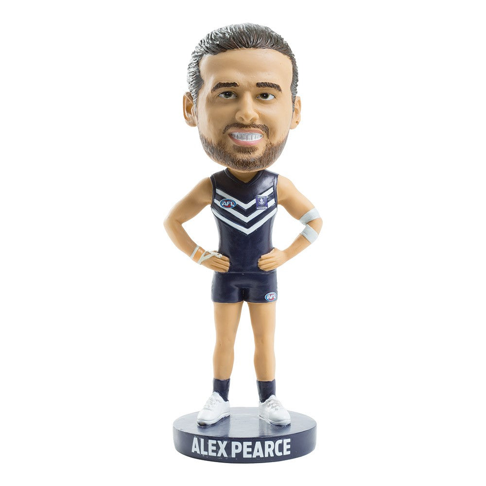 AFL Fremantle Dockers ALEX PEARCE Bobblehead Collectable 18cm tall