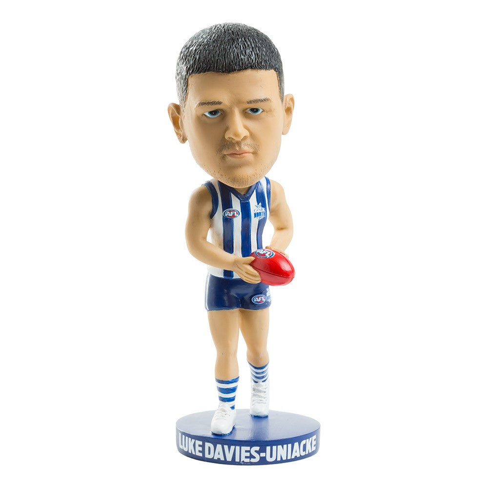 AFL North Melbourne Kangaroos LUKE DAVIES-UNIACKE Bobblehead Collectable 18cm