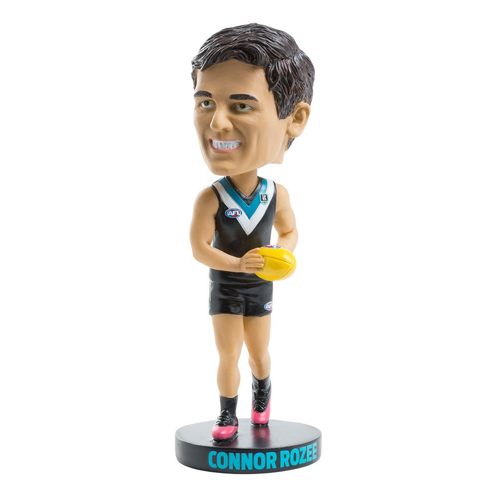 AFL Port Adelaide Power CONNOR ROZEE Bobblehead Collectable 18cm tall