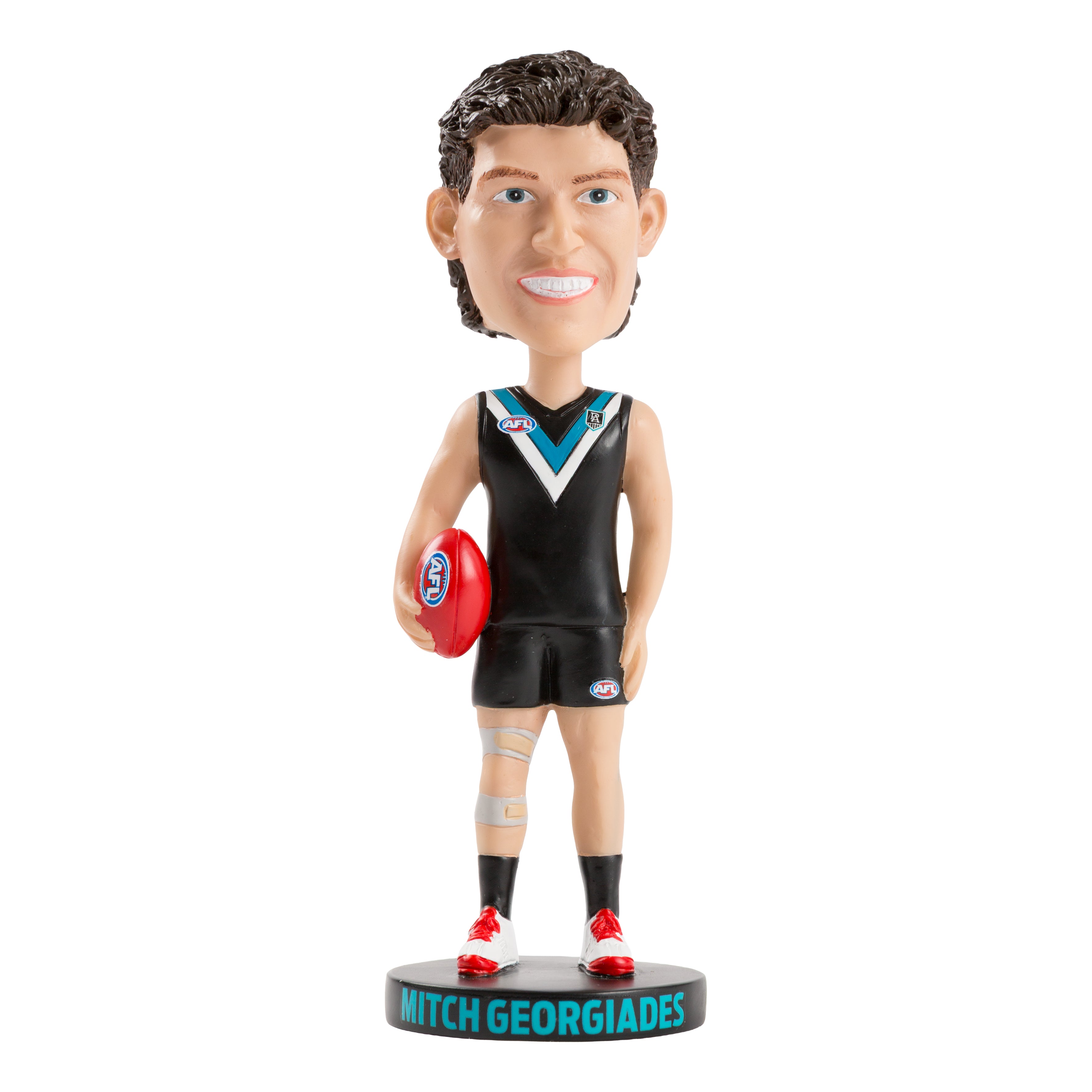 AFL Port Adelaide Power MITCH GEORGIADES Bobblehead Collectable 18cm tall Statue