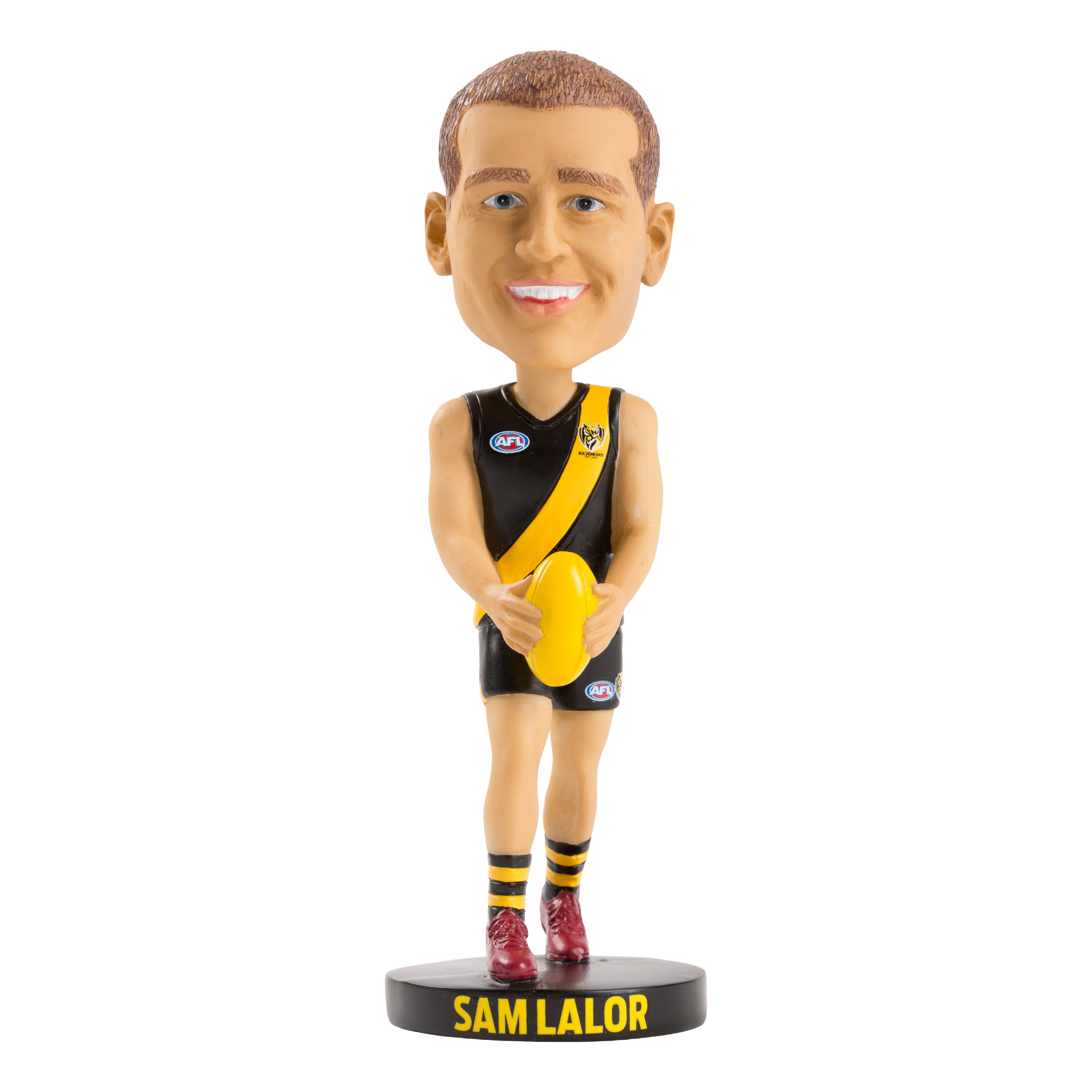 AFL Richmond Tigers SAM LALOR Bobblehead Collectable 18cm tall Statue