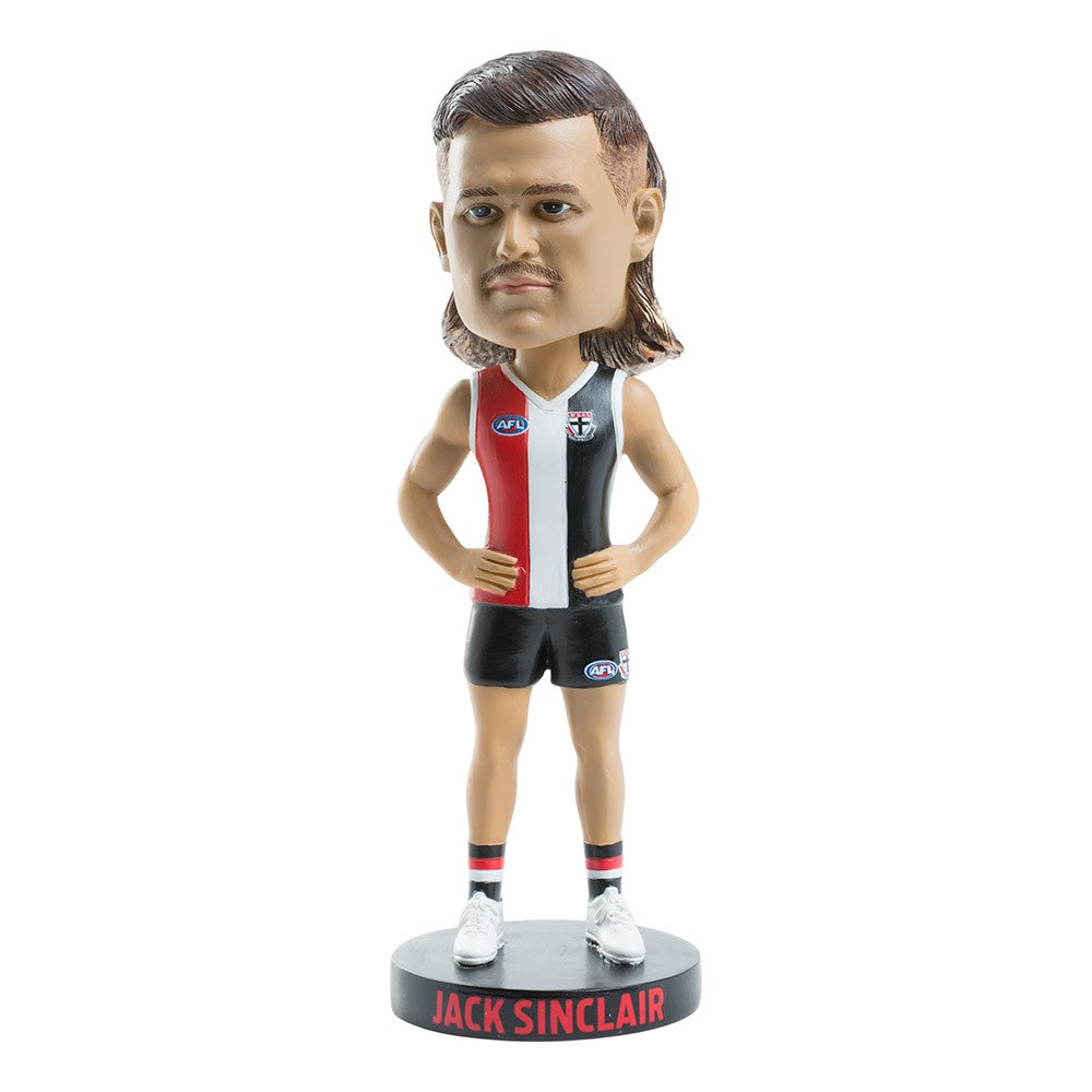 AFL St Kilda Saints JACK SINCLAIR Bobblehead Collectable 18cm tall