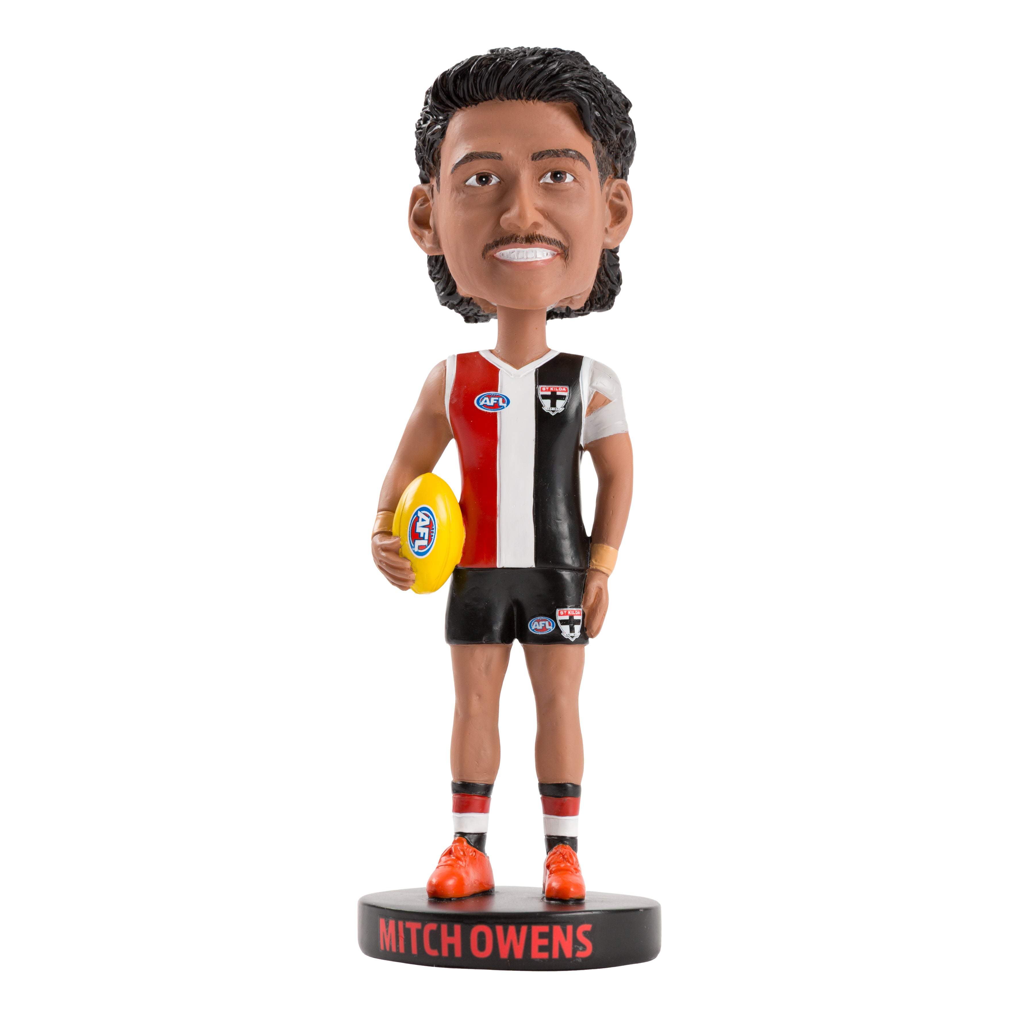 AFL St Kilda Saints MITCH OWENS Bobblehead Collectable 18cm tall Statue
