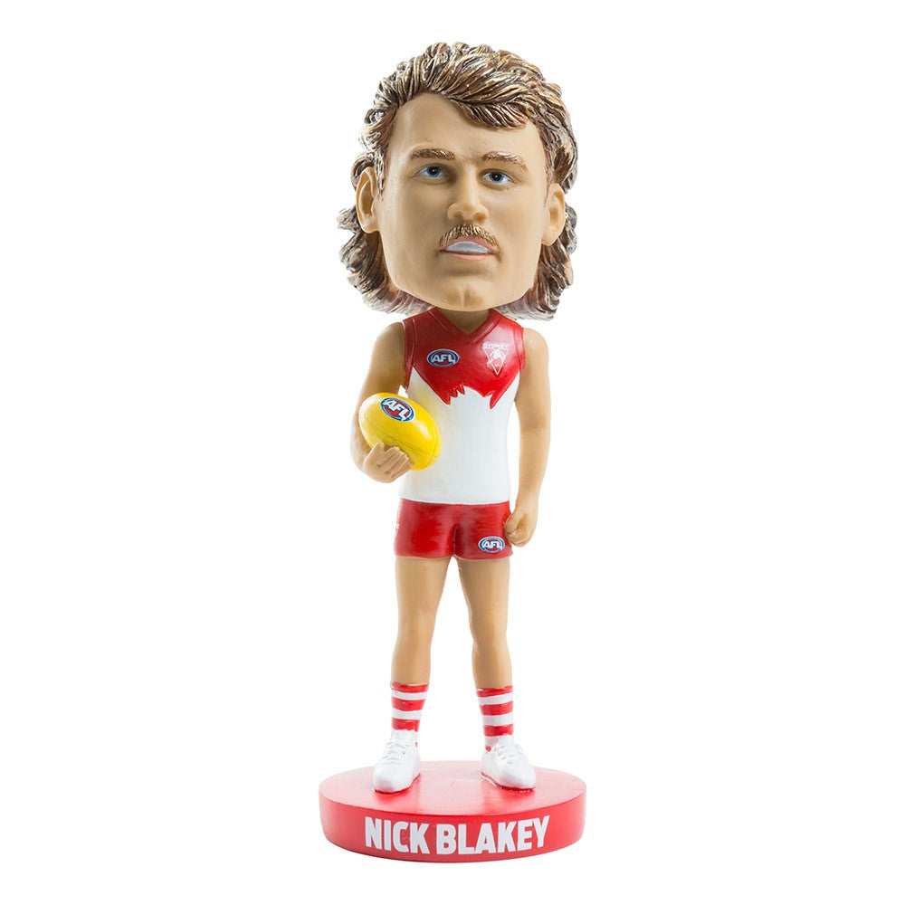 AFL Sydney Swans NICK BLAKEY Bobblehead Collectable 18cm tall