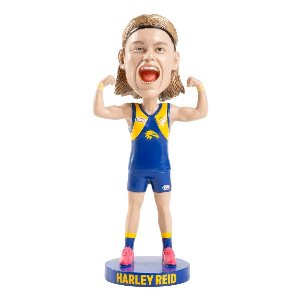 AFL West Coast Eagles HARLEY REID Bobblehead Collectable 18cm tall