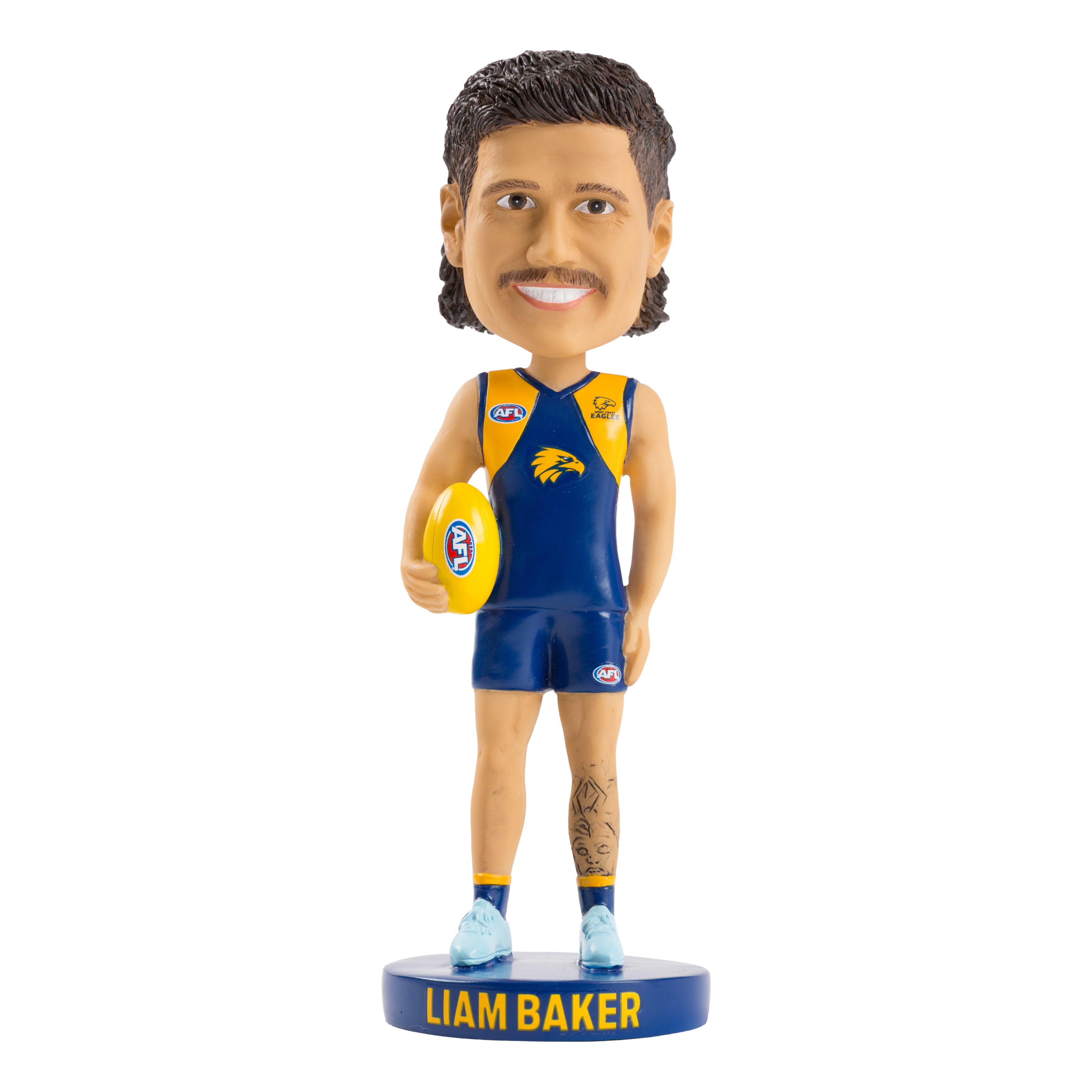 AFL West Coast Eagles LIAM BAKER Bobblehead Collectable 18cm tall Statue