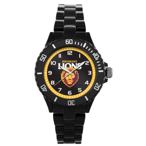 AFL Brisbane Lions Youth / Kids Watch - Star Series - Complete with Gift Box