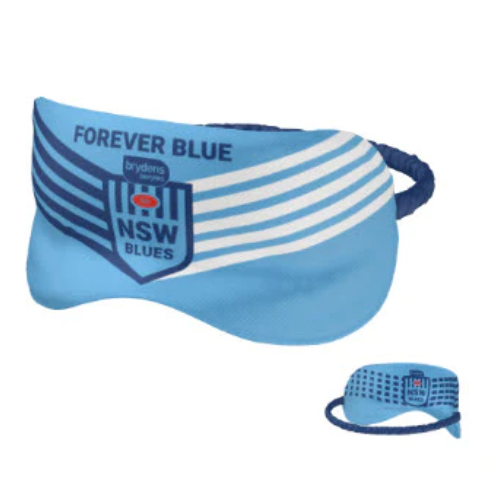 NRL NSW Blues Origin Sleep Mask - Double Sided - Official NRL Product