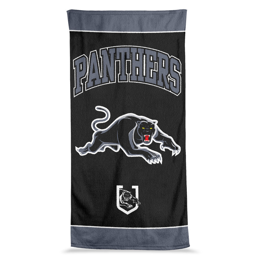 NRL Penrith Panthers Jumbo Beach Towel - 90cm x 170cm