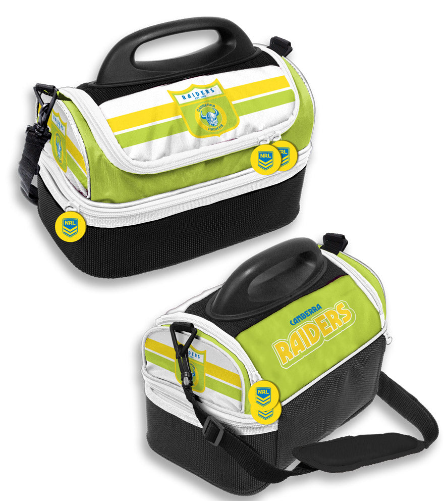 NRL Canberra Raiders Retro Dome Cooler Bag - Insulated Lunch Box Work School