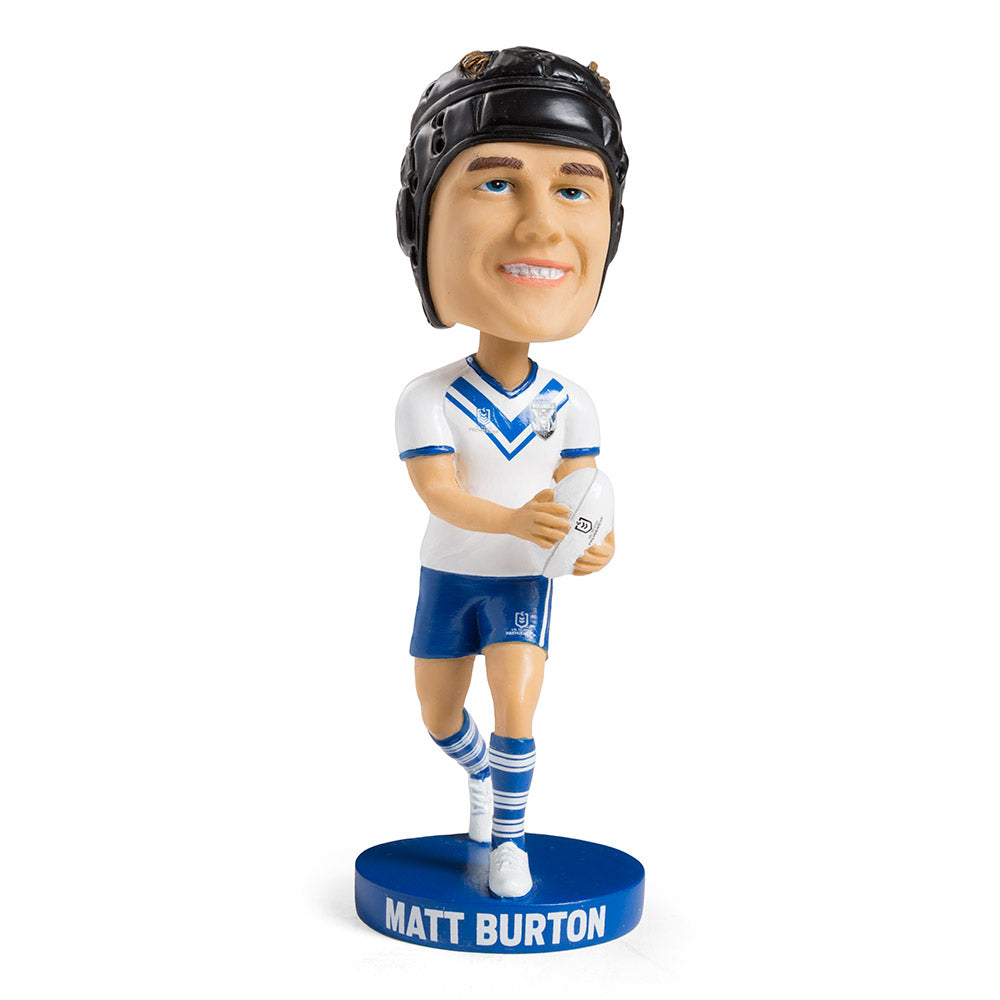 NRL Canterbury Bulldogs MATT BURTON Bobblehead Collectable 18cm tall