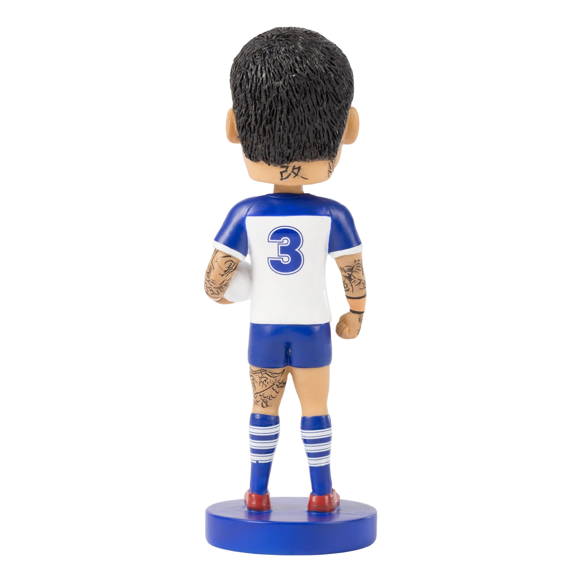 NRL Canterbury Bulldogs BRONSON XERRI Bobblehead Collectable 18cm tall