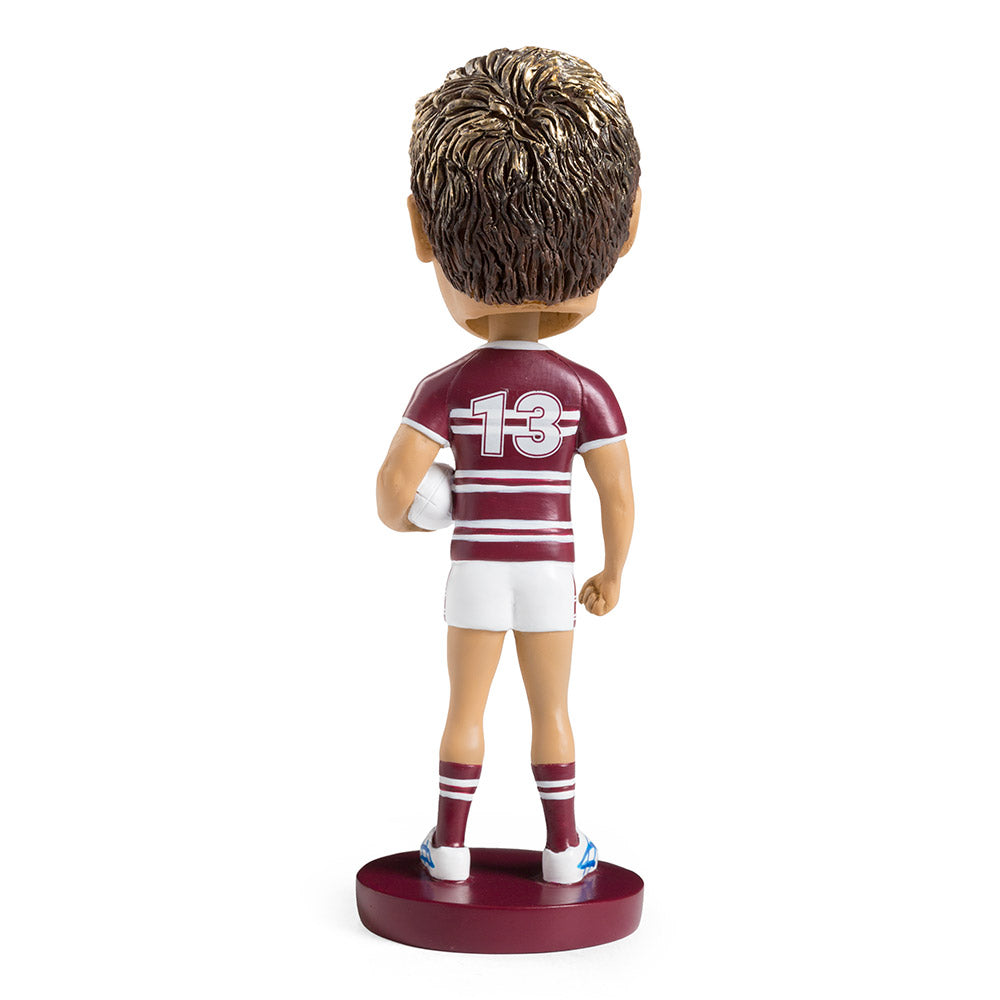 NRL Manly Sea Eagles JAKE TRBOJEVIC Bobblehead Collectable 18cm tall statue