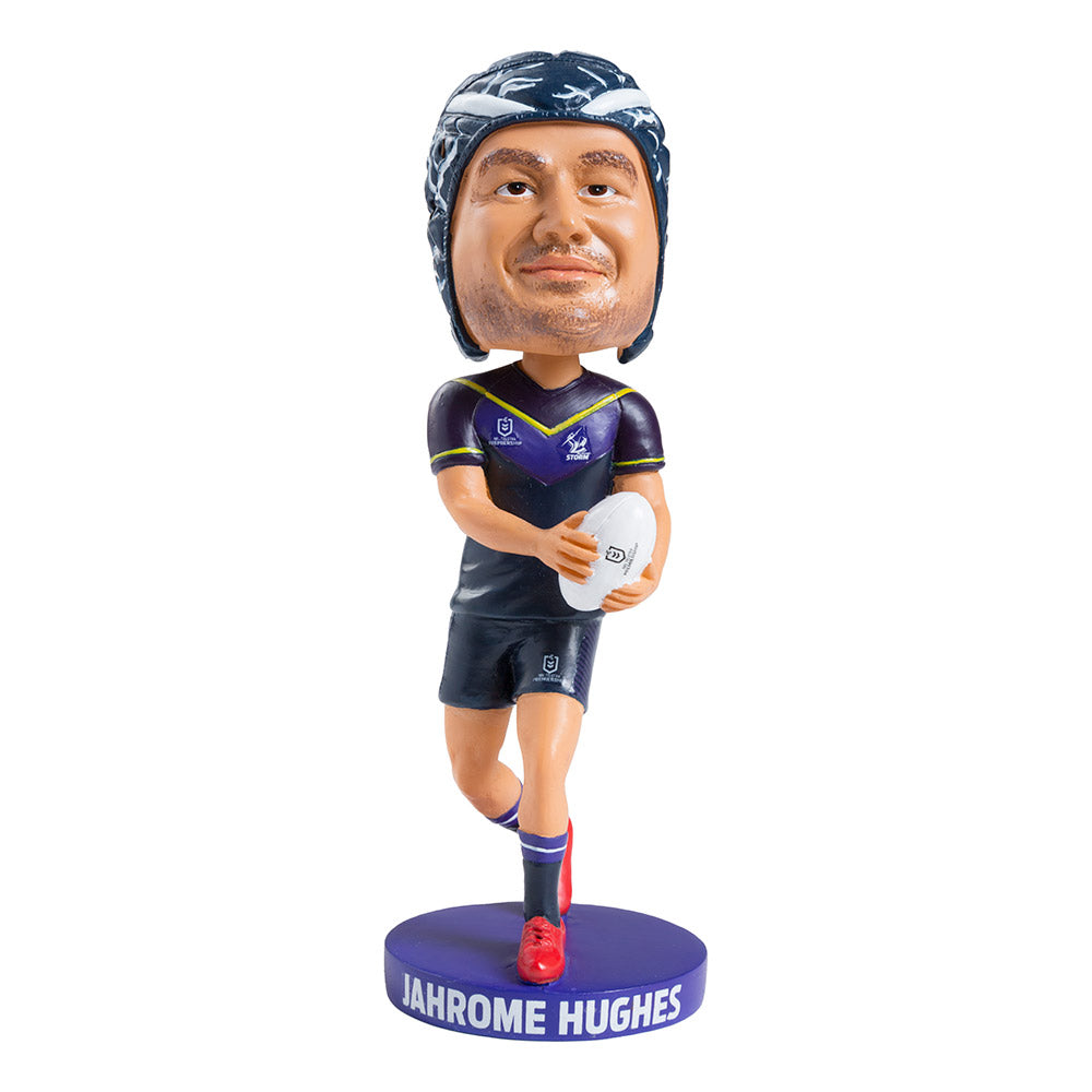 NRL Melbourne Storm JAHROME HUGHES Bobblehead Collectable 18cm tall