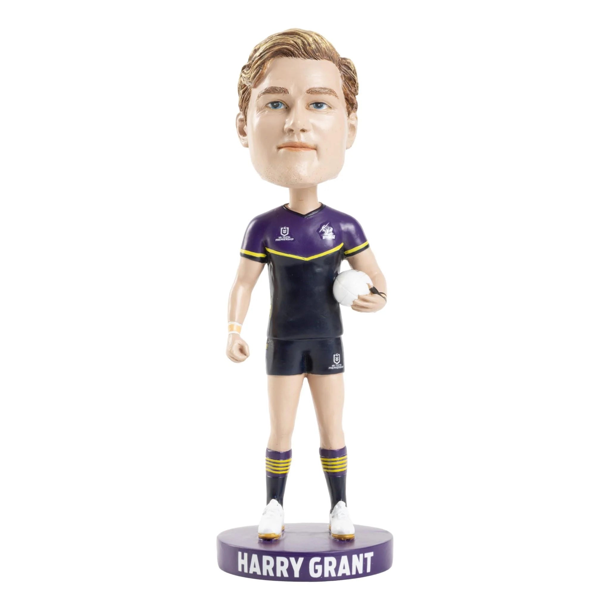 NRL Melbourne Storm HARRY GRANT Bobblehead Collectable 18cm tall