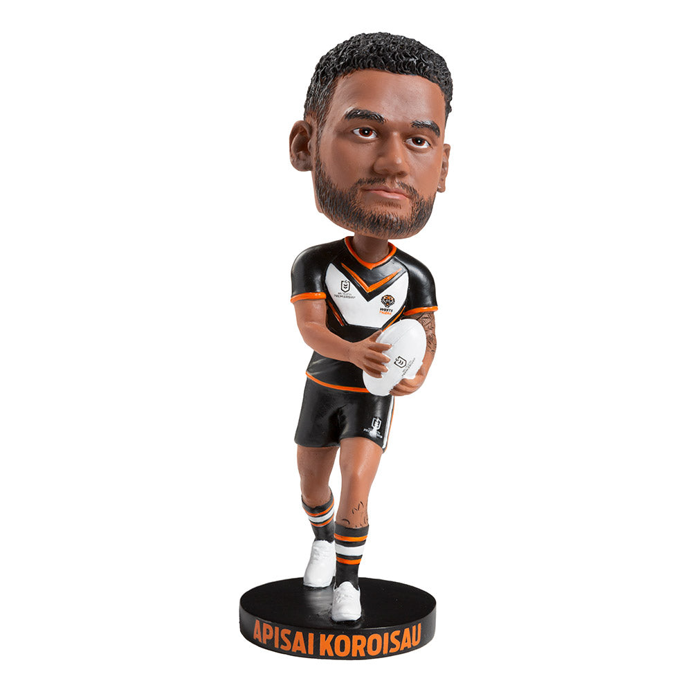 NRL Wests Tigers APISAI KOROISAU Bobblehead Collectable 18cm tall