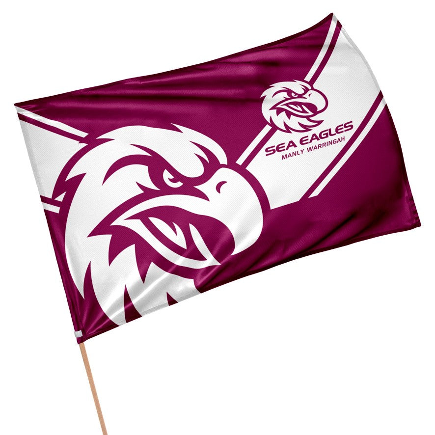 NRL Manly Warringah Sea Eagles - Game Day Flag - 90cm x 60cm
