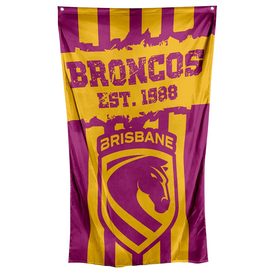 NRL Brisbane Broncos Cape/Wall Flag - 90cm x 150cm