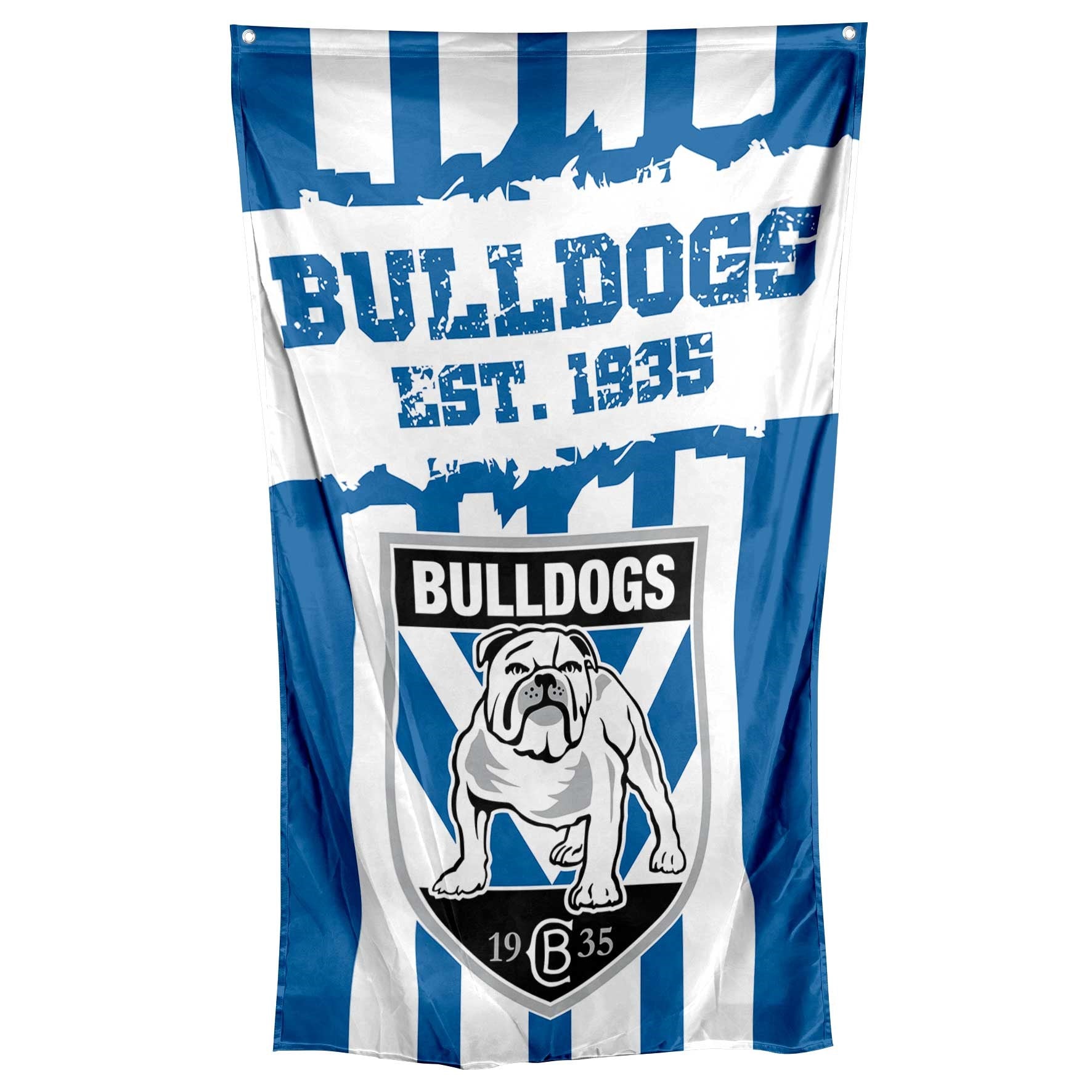 NRL Canterbury Bankstown Bulldogs Cape/Wall Flag - 90cm x 150cm