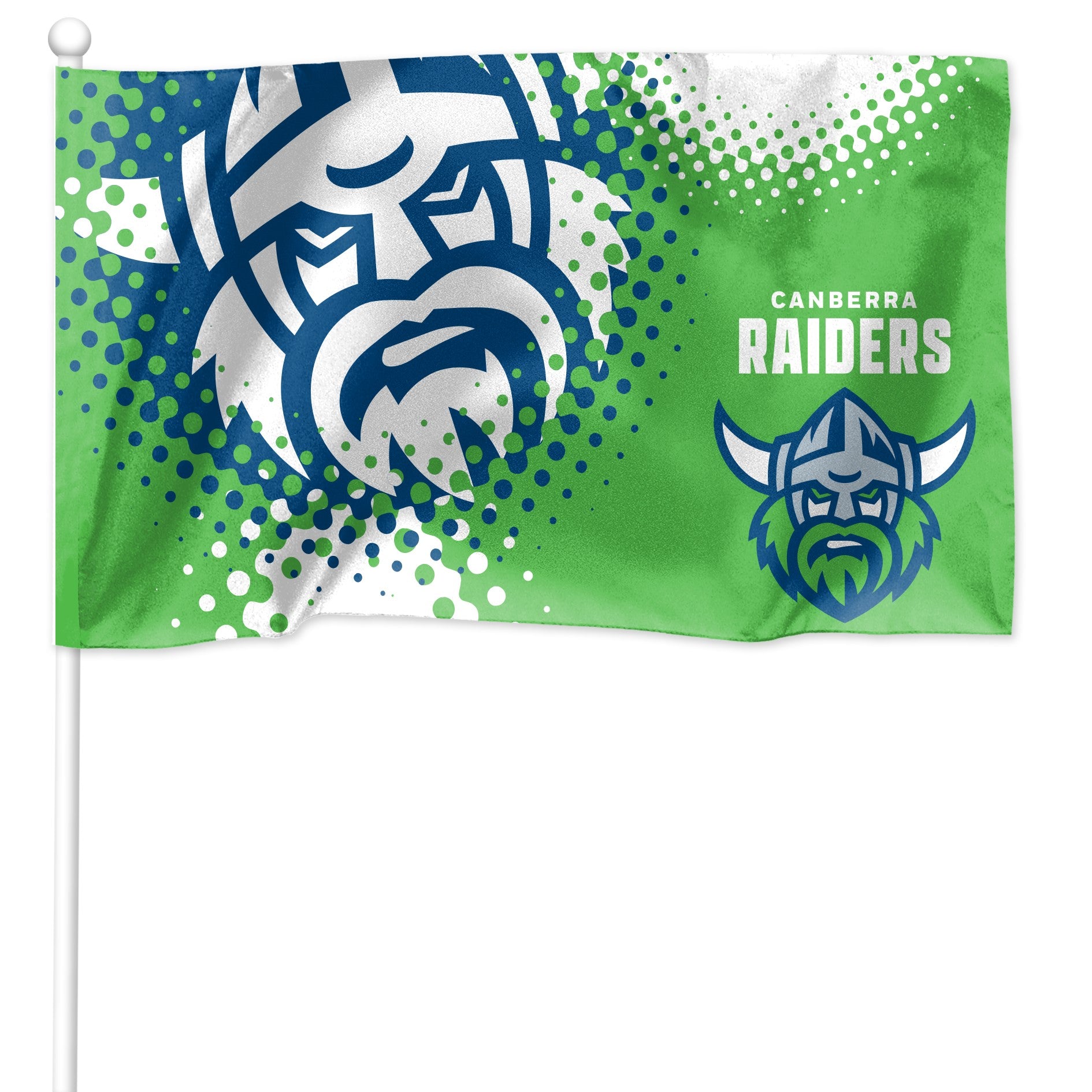 NRL Canberra Raiders - Kids Flag - 48cm x 30cm