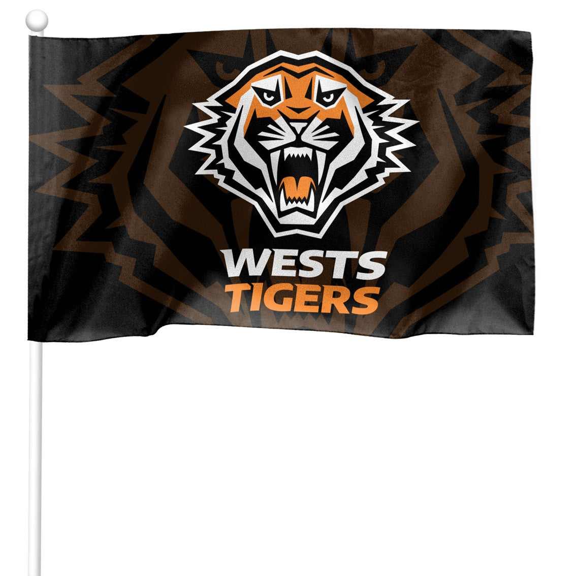 NRL Wests Tigers - Kids Flag - 48cm x 30cm