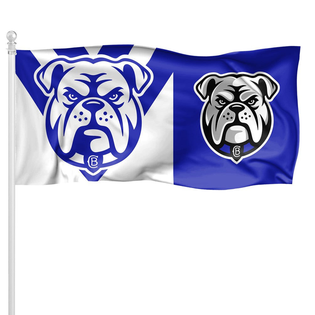 NRL Canterbury Bankstown Bulldogs - Large Flag Pole Style - 180cm x 90cm (Pole not included)