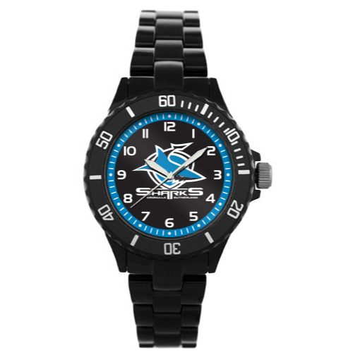 NRL Cronulla Sharks Kids Watch - Star Series - Complete with Gift Box