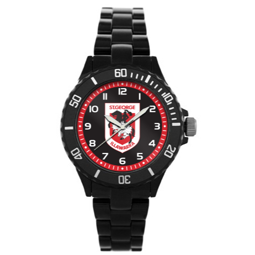 NRL St George Illawarra Dragons Kids Watch - Star Series - with Gift Box