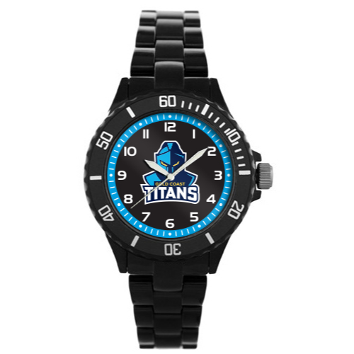 NRL Gold Coast Titans Kids Watch Star Series - 2022 Logo -Complete with Gift Box
