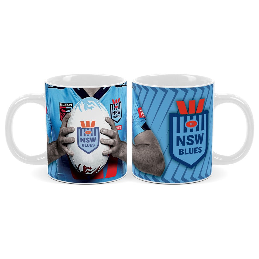 2026 Origin NSW Blues Coffee Mug 330ml - State of Origin Coffee Cup