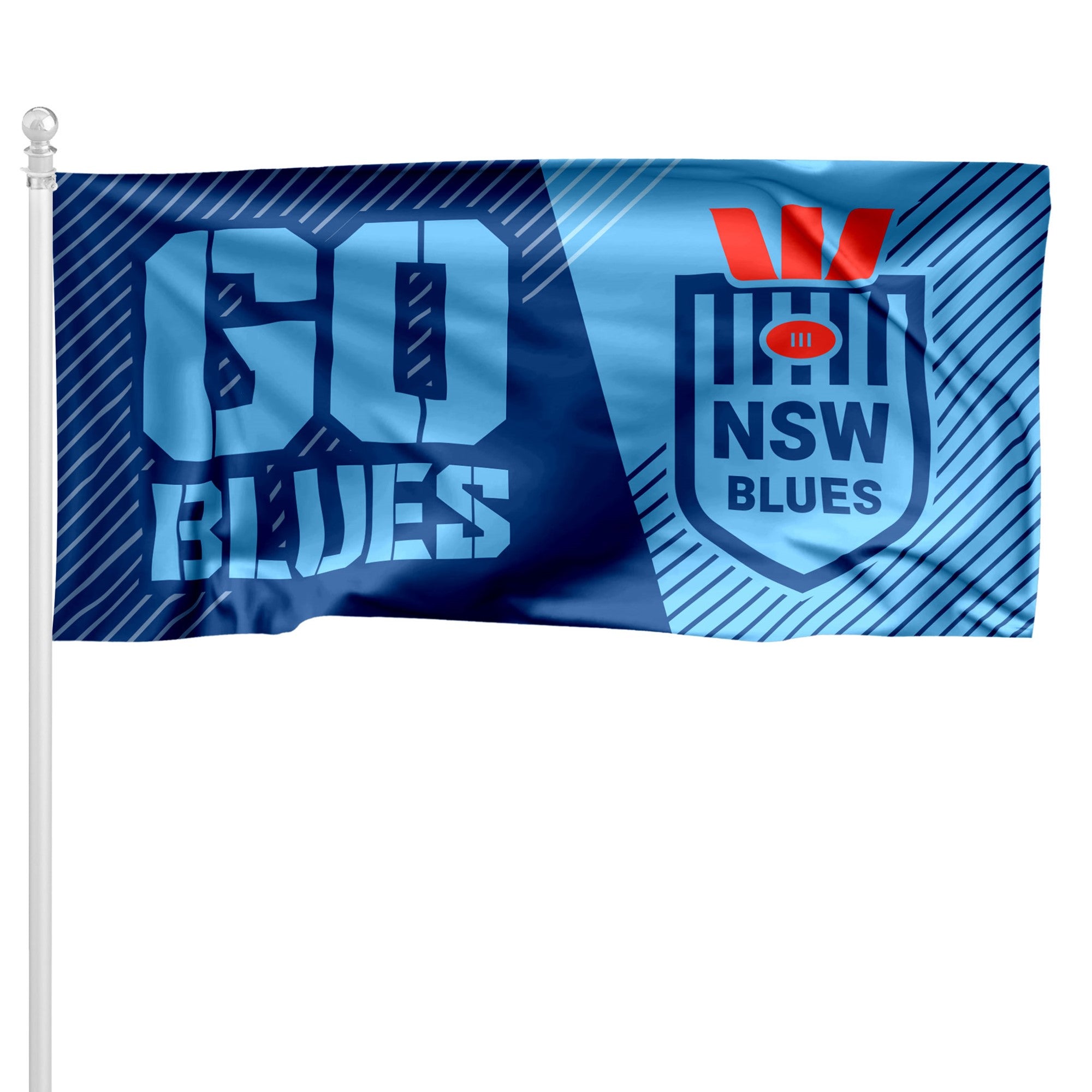 2026 NSW Blues Pole Flag (No Pole) State of Origin - Large 180cm x 90cm NRL