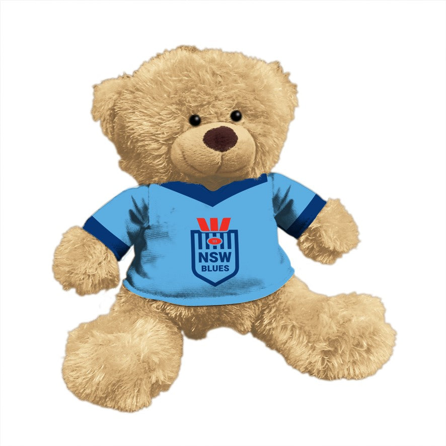 2026 Origin NSW Blues Plush Teddy Bear - State of Origin - 18cm tall