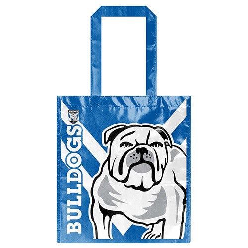 NRL Canterbury Bulldogs Laminated Bag Shopping Gift - Reusable High Quality